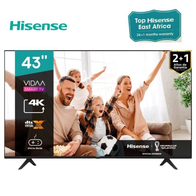 Hisense 43 inch 43A6HKEN 4K UHD Smart TV 2 Hisense 43 inch 43A6HKEN 4K UHD Smart TV