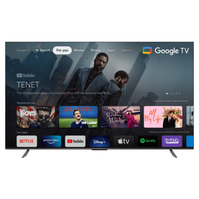 TCL 75" Android UHD 4k HDR Google TV - 75P735