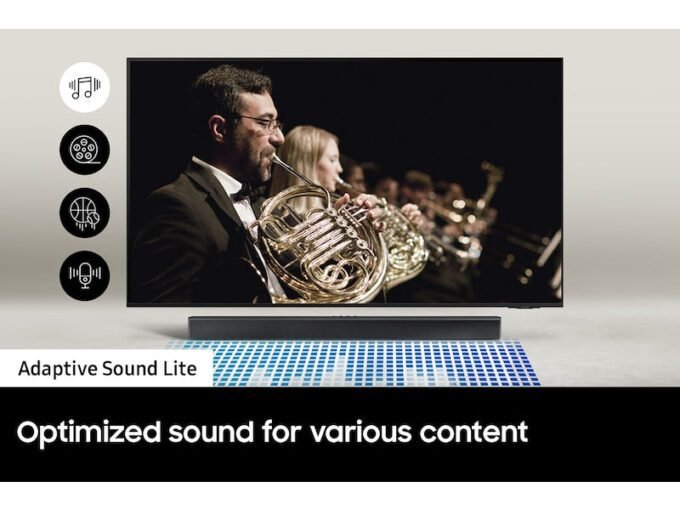 Samsung 2.1ch Soundbar w/ Dolby Audio (2022) - HW-B450 8 Samsung 2.1ch Soundbar w/ Dolby Audio (2022) - HW-B450 - Image 7