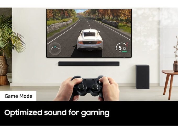 Samsung 2.1ch Soundbar w/ Dolby Audio (2022) - HW-B450 9 Samsung 2.1ch Soundbar w/ Dolby Audio (2022) - HW-B450 - Image 8