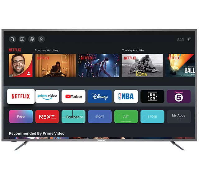 Vision Plus VP8875KV 75 Inch 4K Vidaa OS Smart TV 2 Vision Plus VP8875KV 75 Inch 4K Vidaa OS Smart TV