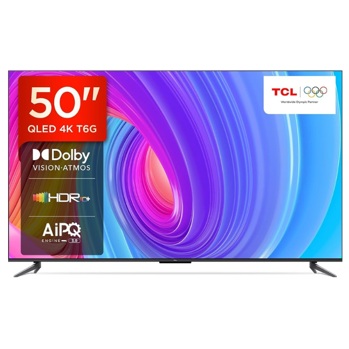 TCL 50T6C 50 inch QLED Smart TV 2 TCL 50T6C 50 inch QLED Smart TV