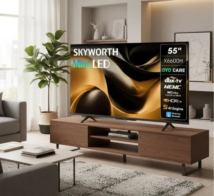 Skyworth 55X6600H 55 Inch Mini LED TV