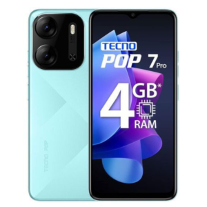Tecno Pop 7 Pro (BF7) DISPLAY 6.6" 4GB RAM UPTO 7GB /64GB ROM