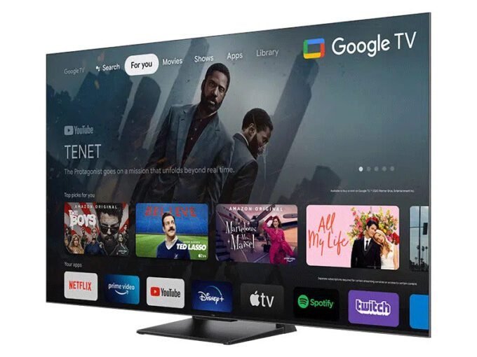 TCL 65C745 65 inch C745 4K QLED TV with Google TV - Image 2