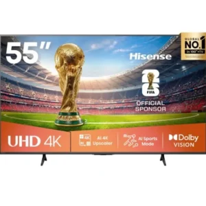 Hisense 55A6QKEN 55 Inch VIDAA Smart 4K TV