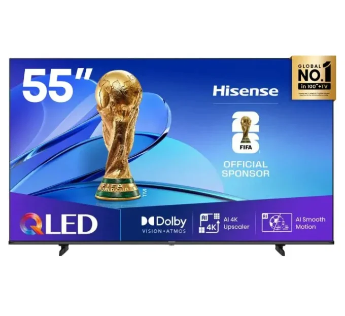 Hisense 55Q6QKEN 55 inch 4K QLED TV