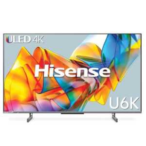 Hisense 55U6KKEN 55 Inch U6 Series ULED Smart 4K TV