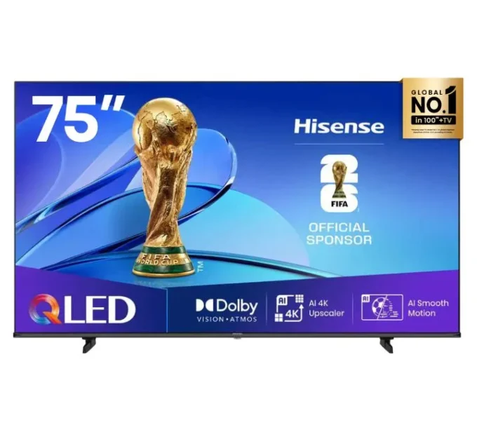 Hisense 75Q6QKEN 75″ QLED 4K Smart TV