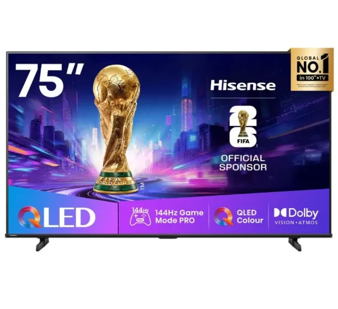 Hisense 75Q7QKEN 75 inch 144Hz VRR QLED TV