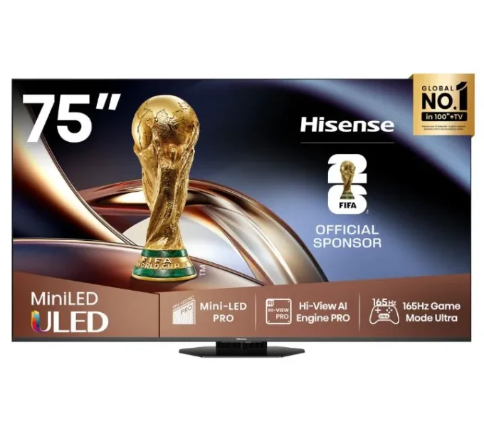 Hisense 75U8Q 75″ Mini-LED QLED Gaming TV