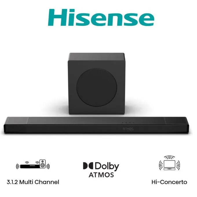 Hisense AX3120Q 3.1.2 CH Soundbar, 440 W - Image 4