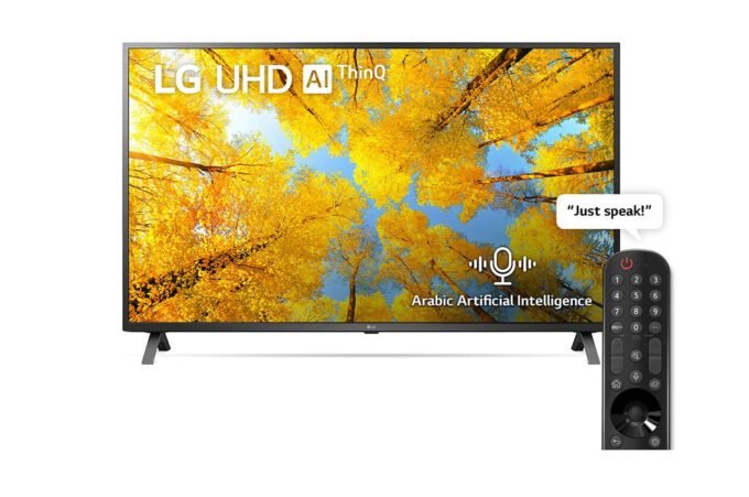 LG 50UQ75006 UHD 4K TV 50 Inch UQ7500 Series, 4K Active HDR WebOS Smart AI ThinQ