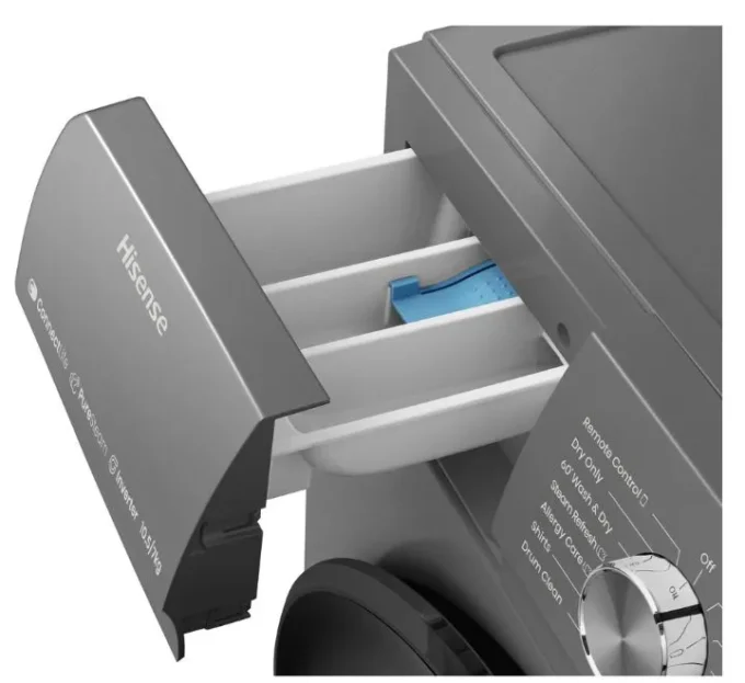Hisense WD3Q1043BT 10Kg Wash & Dry Washing Machine - Image 3