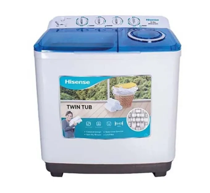 Hisense WSRB143W 13.5KGs Twin Tub Washing Machine