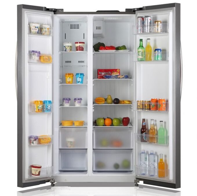 Ramtons RF/265 527 Liters Side By Side Door Led No Frost Fridge - Image 4