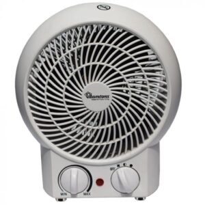 Ramtons Fan Heater, 2 Heat Settings White - Rm/475