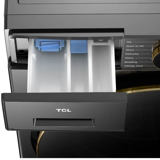 TCL C312FLG 12KG Front Load Wi-Fi Washing Machine - Image 4