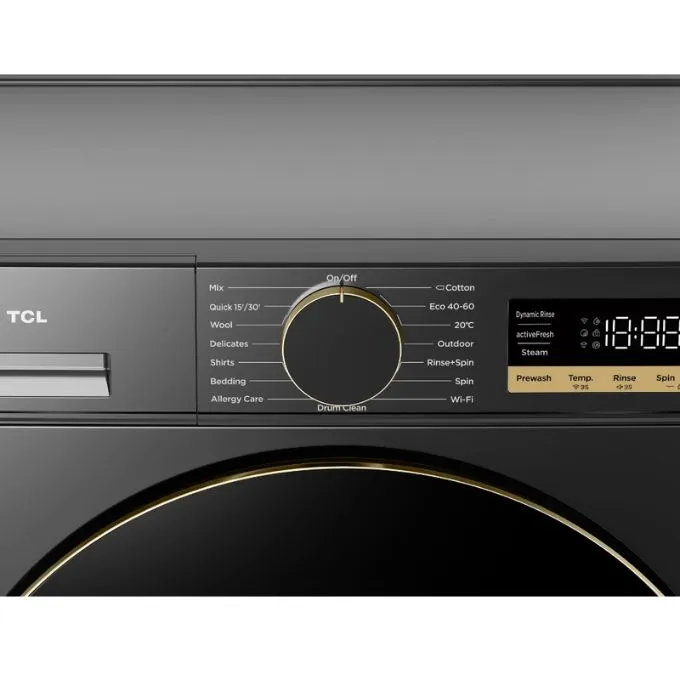 TCL C312FLG 12KG Front Load Wi-Fi Washing Machine - Image 2